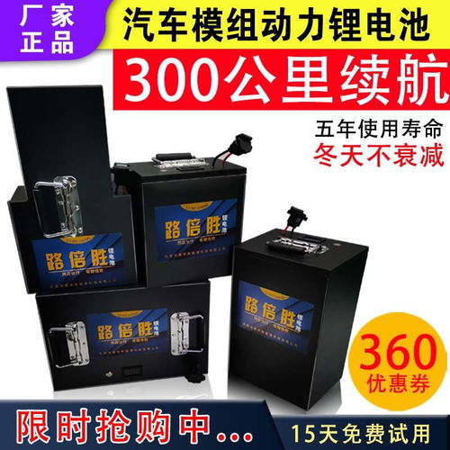 外卖改装电动车锂电池48v60v72v电瓶两轮电三轮大容量备用锂电池