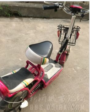 二手转让 自用电动车新换电瓶，650元